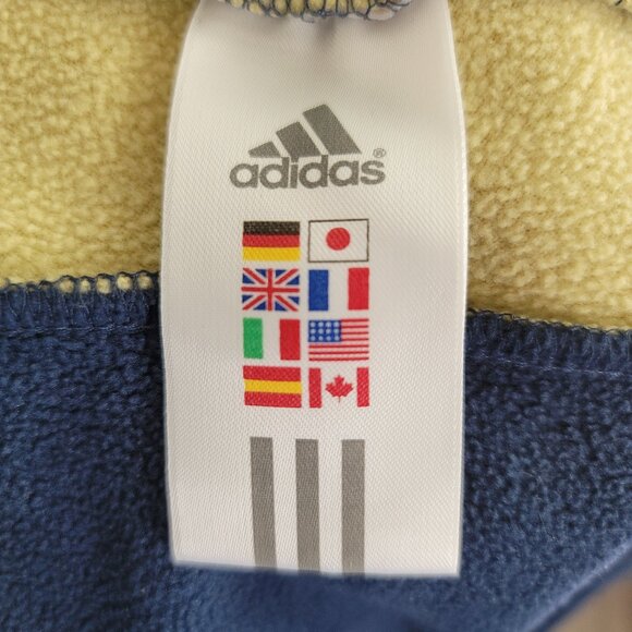 Men's Adidas Notre Dame full Zip Fleece  Clima warm Large - Picture 8 of 13